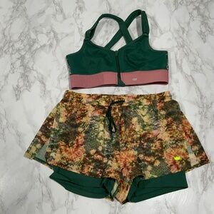 SHEFIT Sz Luxe Flex Sports Bra Shorts Set